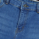 Girls Embroidered Straight Fit Jeans